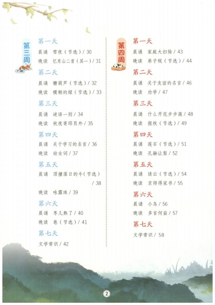 图片[5]-小学生必读的《读者晨诵晚读》适合1-6年级-宝库盒教辅资料站