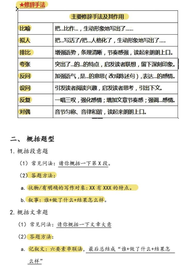 图片[3]-3-6年级《小高年级记叙文常见题型与技巧》-宝库盒教辅资料站
