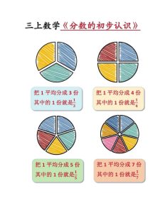 三年级上册数学《分数的初步认识》-宝库盒教辅资料站