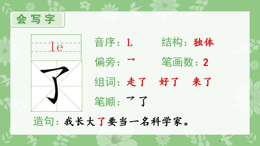 图片[2]-小学语文1-6年级上下册【生字课件】-宝库盒教辅资料站