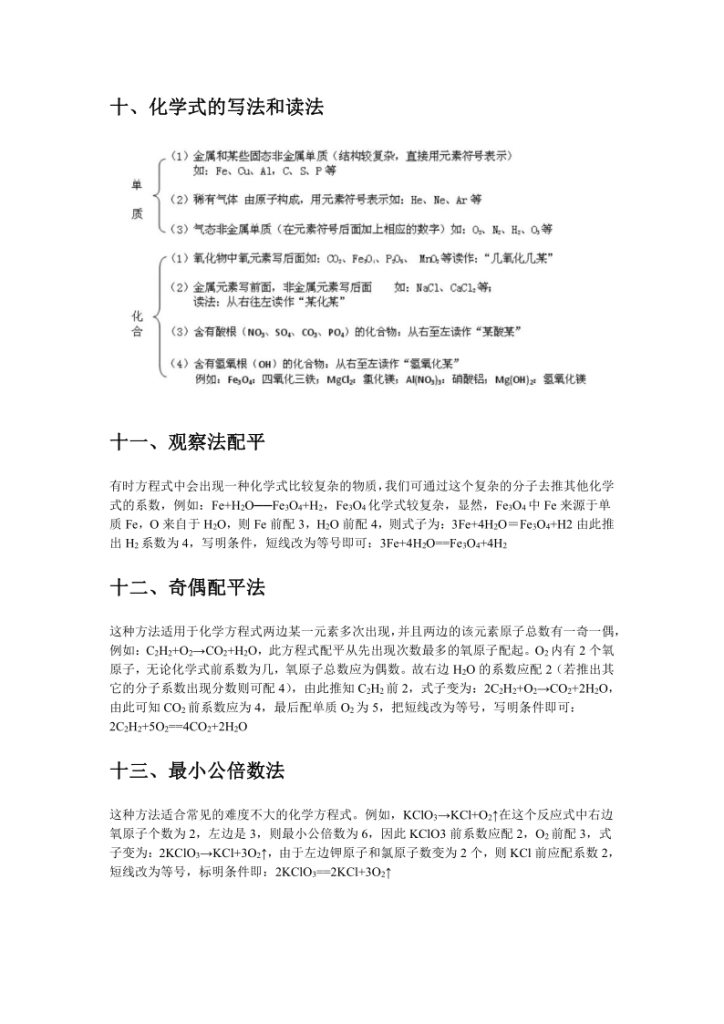 图片[4]-初中化学-化学式知识点-宝库盒教辅资料站