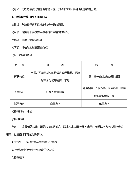 图片[2]-初中地理知识点总结（精致版）-宝库盒教辅资料站