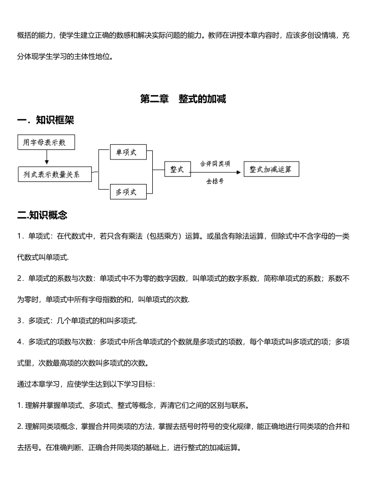 图片[4]-初中数学知识点总结（精致版）-宝库盒教辅资料站