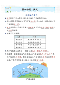 三年级上册科学知识点汇总 20页（教科版）25秋-宝库盒教辅资料站