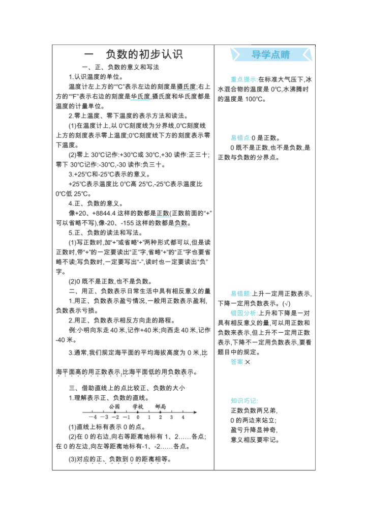 五年级上册数学苏教版知识要点-宝库盒教辅资料站