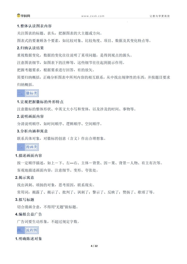 图片[4]-中考答题技巧模版（九科全）-宝库盒教辅资料站