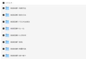 《数感启蒙》数学启蒙，培养孩子的数学感知，游戏中学习，快乐中成长！幼小衔接必备！-宝库盒教辅资料站