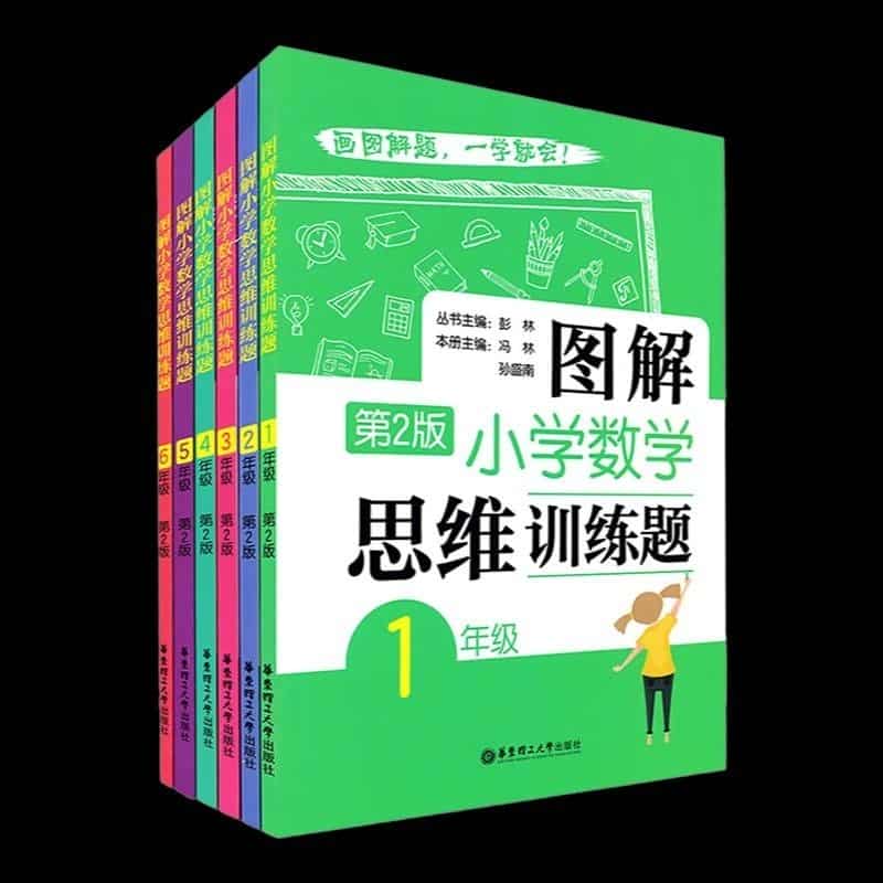 图解小学数学思维训练题 (1-6年级)-小学（综合资料）论坛-综合资料（会员专属）-宝库盒教辅资料站