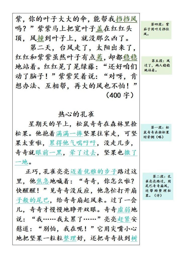 图片[5]-25秋三年级上册语文第四单元《我来编童话》范文（5篇)-宝库盒教辅资料站