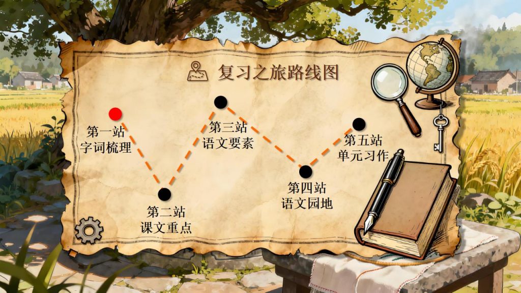 图片[2]-25秋三年级上册语文1-4单元复习课件-宝库盒教辅资料站