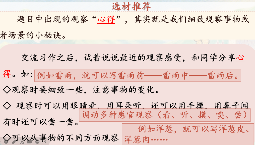 图片[3]-25秋三年级上册习作5《我们眼中的缤纷世界》习作课件PPT 含习作单-宝库盒教辅资料站