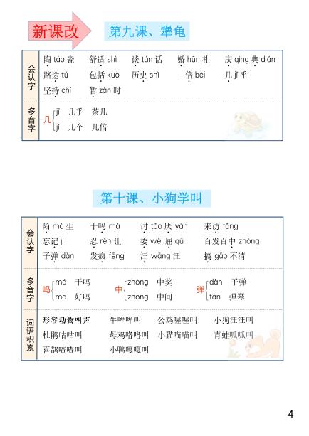 图片[4]-三年级上册语文1-26课词语汇总-宝库盒教辅资料站