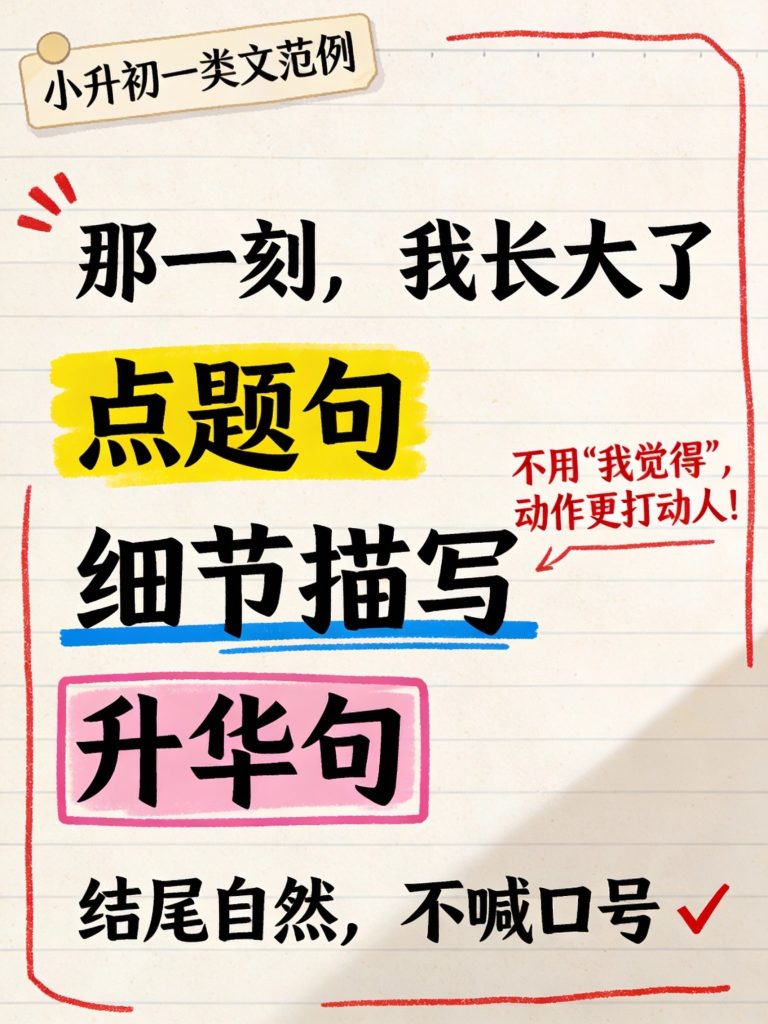 图片[4]-小升初语文4周提分计划：家长照着做，孩子少走弯路-宝库盒教辅资料站