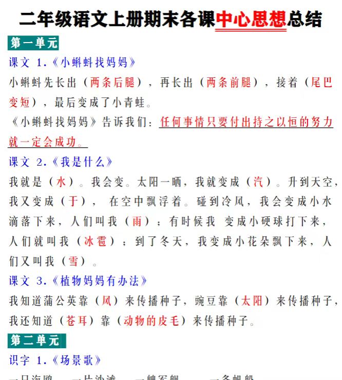 图片[3]-2025秋最新二年级上册语文期末精品试卷资料【高清无水印+可编辑]-宝库盒教辅资料站