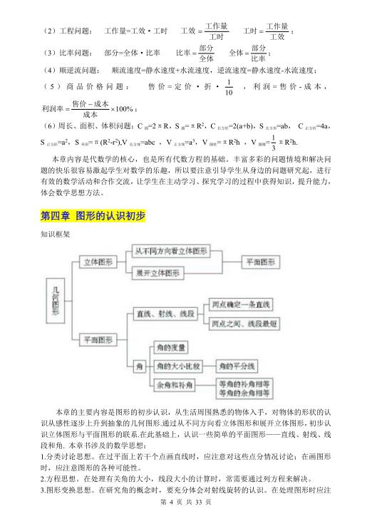 图片[6]-（超详）2026版初中数学知识点归纳汇总（PDF/Word可编辑版）-宝库盒教辅资料站