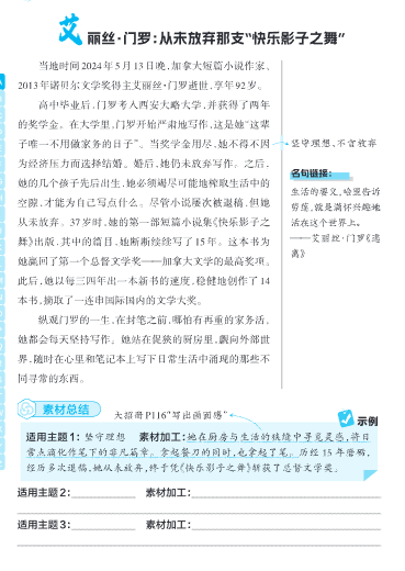 图片[2]-【2026最新版】高考语文《高分作文素材》手册｜500+热点素材+100篇范文｜官方教研组精编｜冲刺必备！-宝库盒教辅资料站