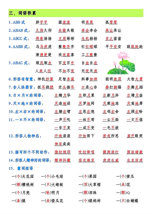 图片[3]-2026五年级下册语文期末复习核心考点汇总-宝库盒教辅资料站