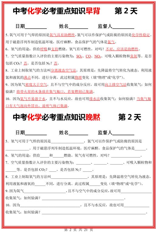 图片[2]-九年级（下）化学 中考化学必考重点知识【早背晚默】-宝库盒教辅资料站