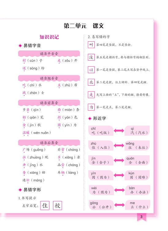 图片[3]-一年级下册语文单元核心知识清单-宝库盒教辅资料站