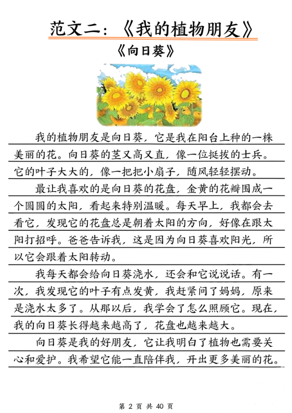 图片[3]-三年级下册语文单元写作范文汇总-宝库盒教辅资料站