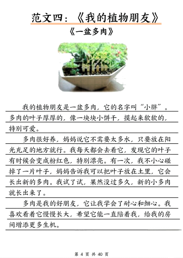 图片[5]-三年级下册语文单元写作范文汇总-宝库盒教辅资料站