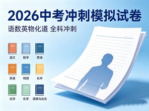 2026《中考冲刺模拟试卷》语数英物化道-宝库盒教辅资料站