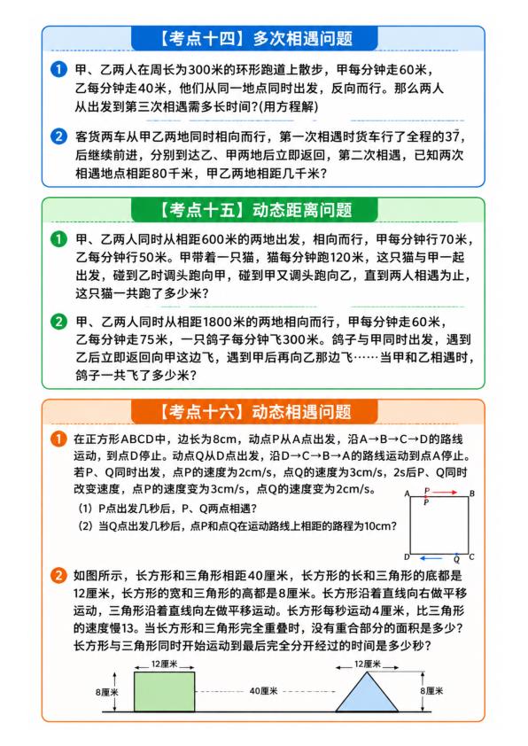 图片[6]-小升初数学：三十种典型问题（四十八大考点）-宝库盒教辅资料站