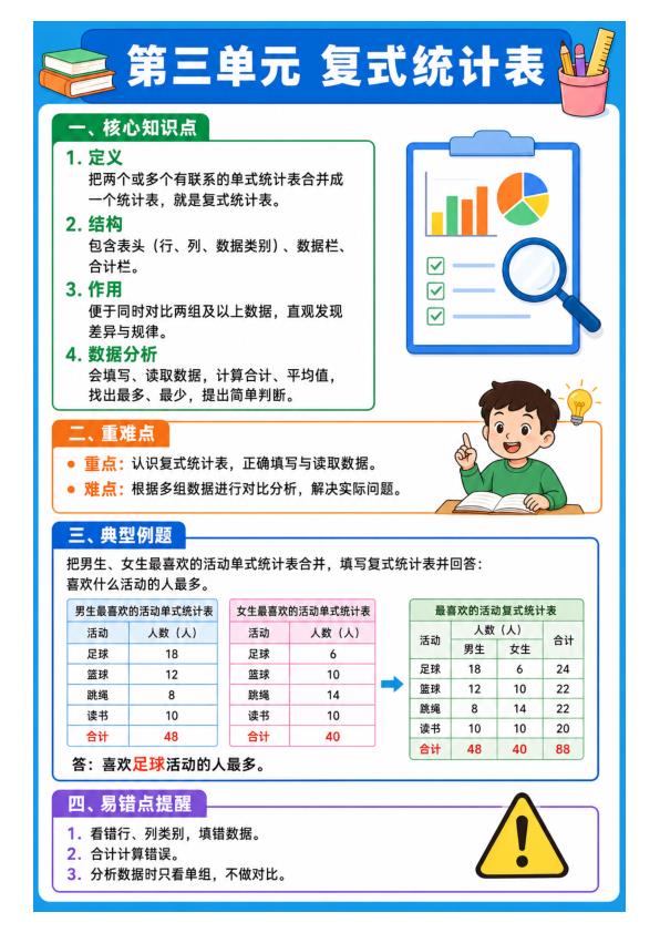 图片[3]-三年级下册数学必背知识点汇总（考试神器）-宝库盒教辅资料站