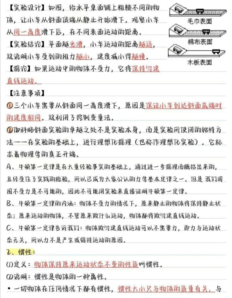 图片[4]-《初中物理》八年级下册知识要点汇总（超清版）-宝库盒教辅资料站