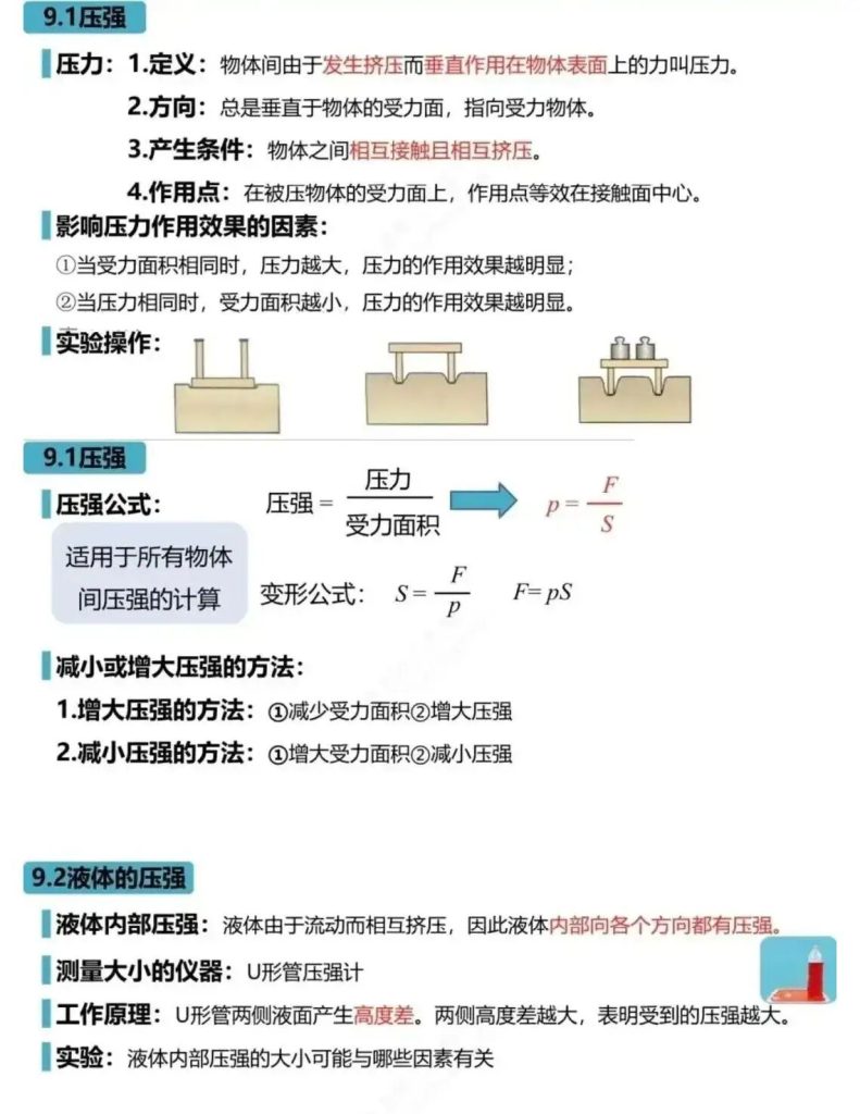 图片[4]-《初中物理》八下 高频考点梳理（期末复习）-宝库盒教辅资料站