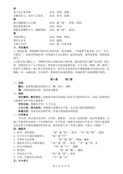 图片[6]-2027高中语文知识点归纳汇总-宝库盒教辅资料站