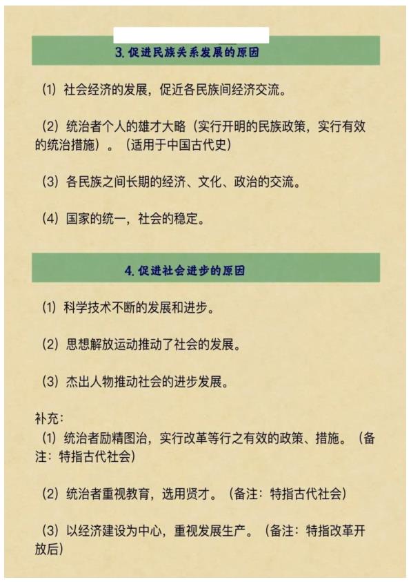 图片[3]-2027初中历史提分必背答题模板-宝库盒教辅资料站