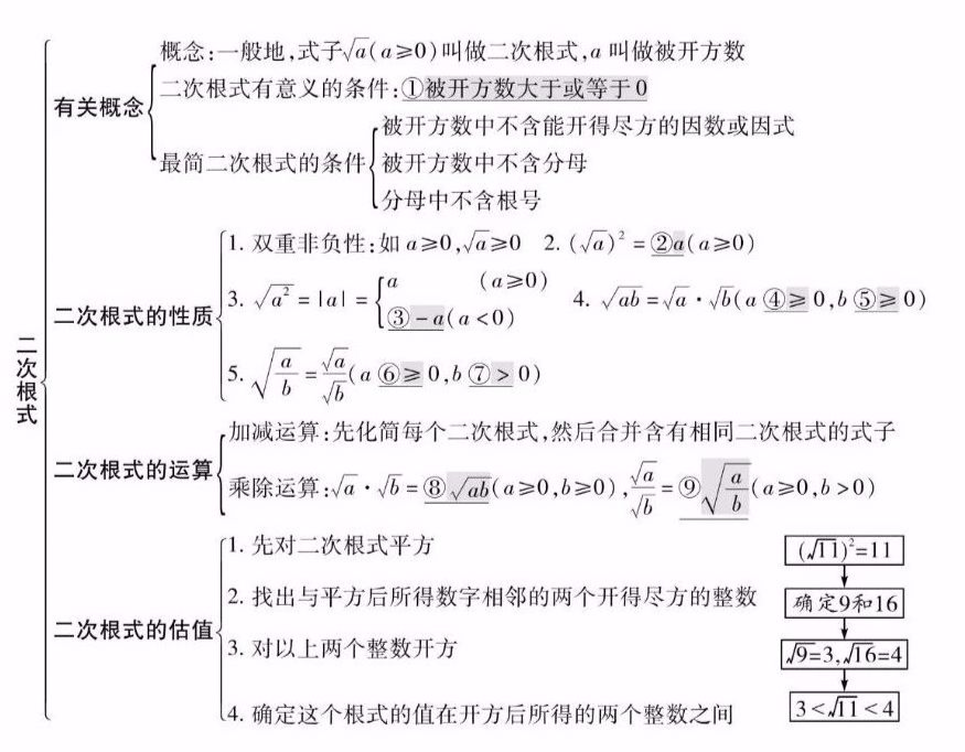 图片[5]-初中数学所有专题知识点精编汇总-宝库盒教辅资料站