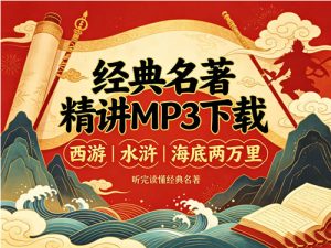 经典名著精讲MP3下载-西游|水浒|海底两万里-宝库盒教辅资料站