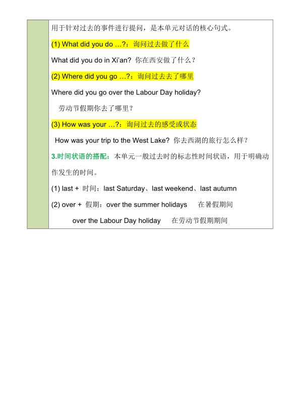 图片[3]-26秋六年级上册英语人教pep版1-6单元 （知识点+练习+答案）-宝库盒教辅资料站