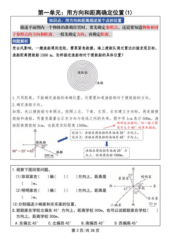 图片[3]-人教版26秋六年级上册数学课前预习+练习-宝库盒教辅资料站