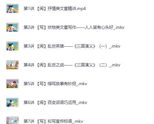 图片[2]-张弛 2025小学语文 四升五年级语文 A+网课视频-宝库盒教辅资料站