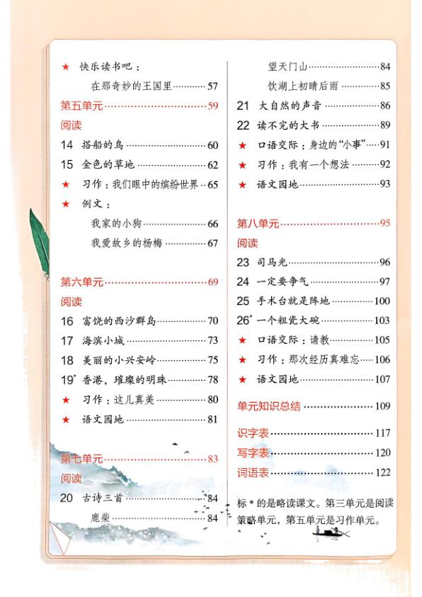 图片[2]-2026秋三年级上册语文课堂笔记-宝库盒教辅资料站