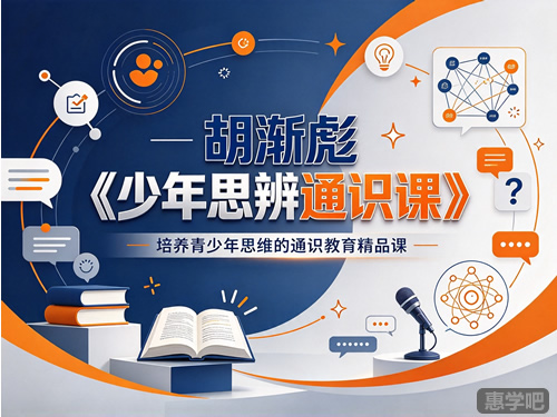 图片[1]-胡渐彪《少年思辨通识课》：培养青少年思维的通识教育精品课-宝库盒教辅资料站