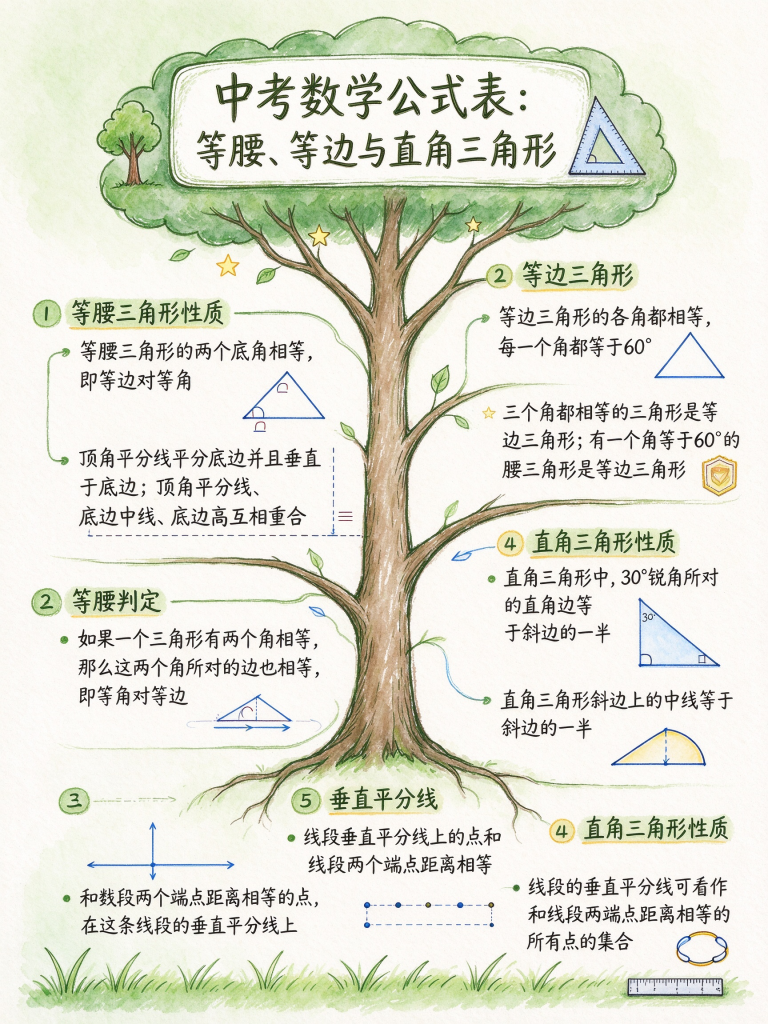 图片[3]-2027中考数学公式表汇总大全-宝库盒教辅资料站